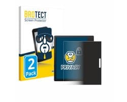BROTECT - privacy screenprotector voor Boox Go Color 7 - Folie Beschermfolie Blauwlichtfilter 2 Stuks