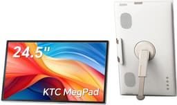 KTC A25Q5 24,5 Inch Draagbare Smart TV - Full HD IPS - Android 14 - Google Play Store - Touchscreen - 5000mAh Accu - Ingebouwde Camera - 60Hz — thumbnail 1