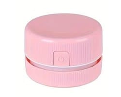 MINI Bureau Stofzuiger - Kruimelduif - Roze