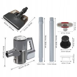 Multifunctionele draadloze stofzuiger – 5-in-1, draadloos, lichtgewicht, 3 zuigstanden, nat & droog, handmodel/staand model, geschikt voor thuis, auto en huisdieren — thumbnail 4