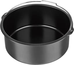 Bakpan Voor Drukpan Airfryer En Oven - Bakblik Airfryer Accessoire - Geschikt Voor 3 QT Tot 5 QT Drukpannen En 3 QT 5.3 QT Airfryers - Geschikt voor InstantPot COSORI Ninja Foodi Gowise Philips NuWave Power Farberware En Meer — thumbnail 2