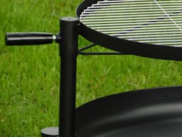 Vuurschaal met BBQ Rooster - Zwart — thumbnail 5