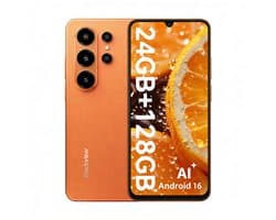 Blackview WAVE 10 Smartphone 4G AI - DUAL SIM - 32 GB RAM - 128 GB ROM - Octa Core - Android 16 - 6,88 inch - 5000mAh - Oranje