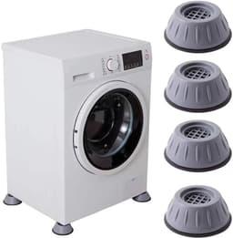 4-Delige Universele Anti-Trillings Voeten Pads – Antislip & Geluidsdempend Verhoger voor Wasmachine4 — thumbnail 1