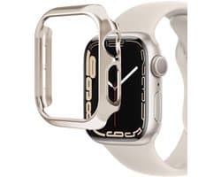MY PROTECT - Bumper Hoesje Geschikt Voor Apple Watch 44mm - Bescherm Case - Starlight