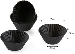 DOMO 168 Accessoires Airfryer – 12-delig – Geschikt voor (X)XL Airfryers (Ø 20,5 cm) – Heteluchtfriteuse Accessoires Set - PFAS-vrije antiaanbaklaag – Vaatwasmachinebestendig — thumbnail 6