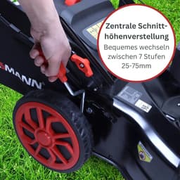 Benzine Grasmaaier met Aandrijving - 5,4 pk, 46 cm Maaibreedte, Mulchen, Easy Clean Aansluiting — thumbnail 4