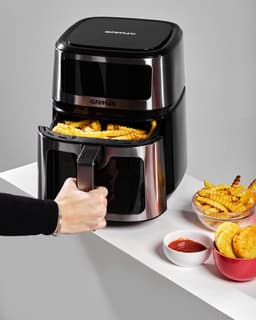 Luchtfriteuse 5L met Digitale Timer en 8 Kookprogramma's — thumbnail 4