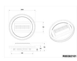 REALITY KURULA - Ventilator - Wit - incl. 1x SMD 37 W - Afstandsbediening - Geintegreerde dimmer - Traploos instelbare lichtkleur - Oscillerend - Zomer- en wintermodus - 6 snelheidsniveaus — afbeelding 1