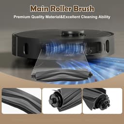 Namajunas - Accessoires Geschikt voor Dreame L10s Ultra/L10s Pro Ultra Heat - Stofzuiger onderdeel - Stofzuigeraccessoires - voor dreame robotstofzuiger - 1x hoofdrolborstel, 6x stofzak, 4x zijborstels, 2x filter, 4x dweildoeken, 1x reinigingsborstel — thumbnail 2