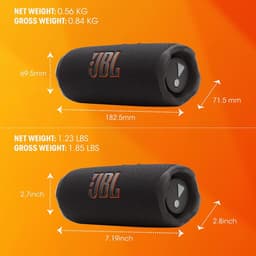 JBL Flip 7 - Portable Bluetooth Speaker - Draadloze Muziek Box - 16 uur - Waterdicht - IP68 - Wit — thumbnail 9