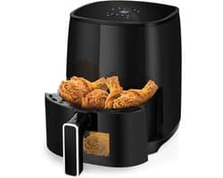 Nexvo® Mini airfryer - Airfryer - Airfryer klein - Zwart - ‎26cm x 30cm x 35cm