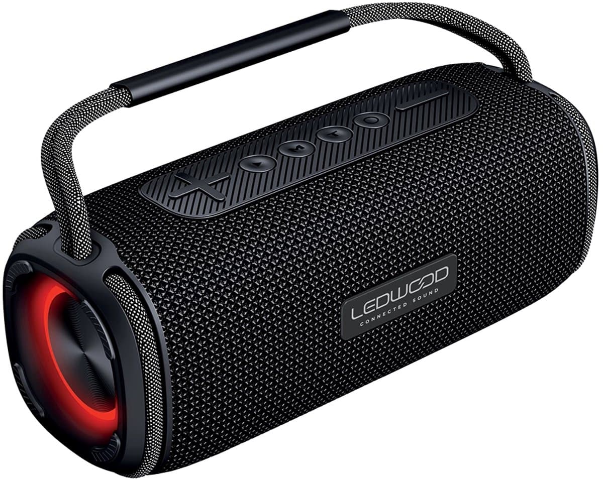 LEDWOOD LD-XT160-BT-BLK - XTREME160 Portable Bluetooth speaker, spatwaterdicht, zwart — afbeelding 1