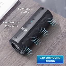 xdobo Hero 1999 Draadloze Bluetooth Speaker 50Watt - Deep Bass - HiFi Subwoofer - 12D Surround Sound - TWS Connectie - Bluetooth 5.3 — thumbnail 3