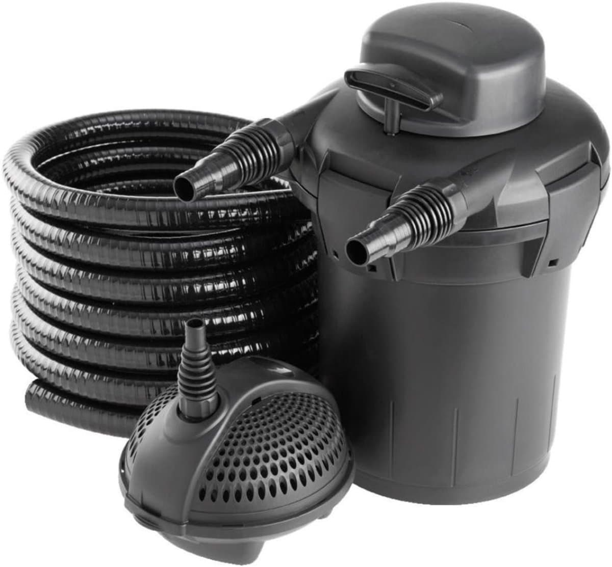 RONN® Grasmaaier Handmatig – Handmaaier Met 20 liter Opvankzak – Grasmaaiers – Grijs - 53cm x 43cm x 26cm — afbeelding 1
