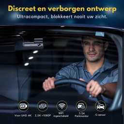 RONN® Dual Dashcam - Voor en Achter Camera – Auto Camera Met Nachtzicht – Zwart - 5cm x 10cm x 4cm — thumbnail 5