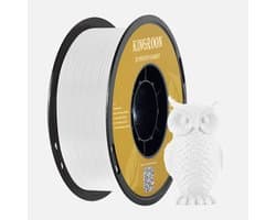 Kingroon Filament PLA White/ Wit 1.75mm 1kg 3D Printer Filament