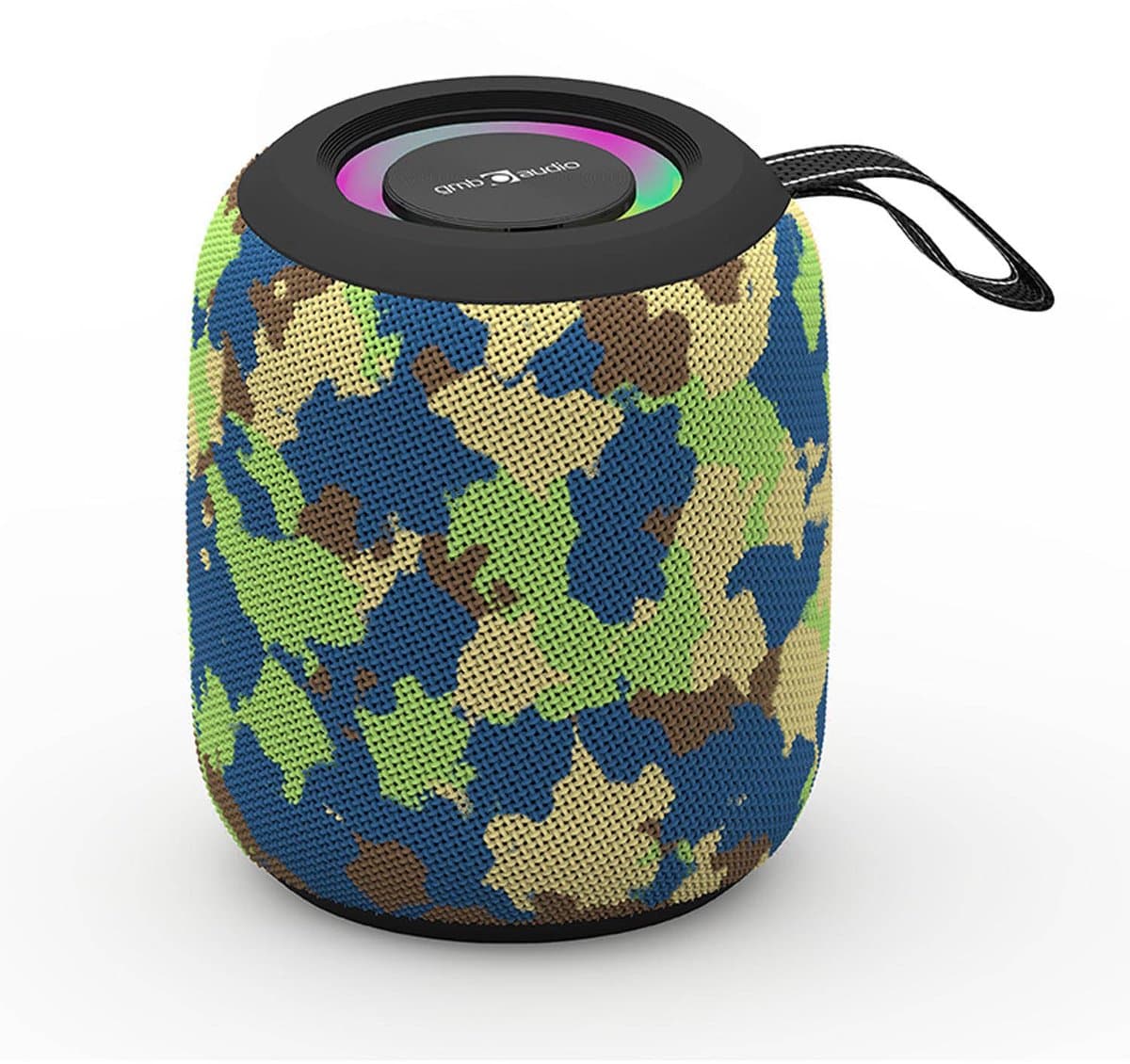 GMB-Audio Bluetooth Speaker LED Camouflage Draadloos — afbeelding 1