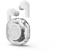 Gembird Transparante TWS In-Ear Koptelefoon – Draadloos Bluetooth Hoofdtelefoon – Wit – Oplaadcase Inclusief – Compact en Lichtgewicht — thumbnail 2