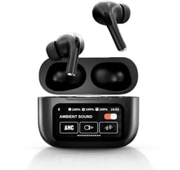 Tech Essentials FlexBeat - Draadloze Oordopjes met Active Noise Cancelling - Bluetooth 5.4 - In Ear Sport Oortjes voor Hardlopen - Microfoon - Earbuds met Oplaadcase - Zwart — thumbnail 1