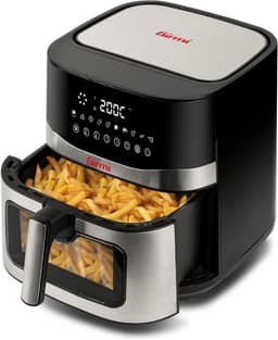 Grote heteluchtfriteuse 9 Liter 2200W met Timer — thumbnail 4