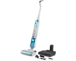 DOMO DO253SW 2-in-1 Vloerreiniger - Elektrische Dweil - Stofzuiger - Gebruiksduur 35 min – Lichtgewicht - 21,9 V Li-ion