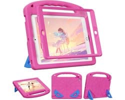 Kindvriendelijke Schokbestendige Hoes voor iPad 10,2-inch met Screenprotector, Roze