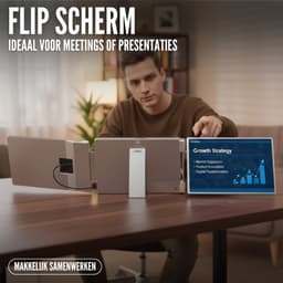 Triple Portable Monitor Flip 15.6" - IPS Tri screen voor Laptops tot 16.5" - Draagbare monitor - Plug & Play - Inclusief draagtas — thumbnail 3
