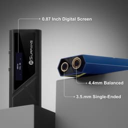 Draagbare USB-C DAC Versterker met 3,5 mm & 4,4 mm Uitgangen voor Hoge Resolutie Audio — thumbnail 2