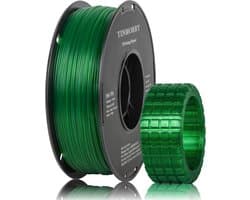 Flexibel TPU Filament 1.75mm 95A voor 3D Printer 1KG Transparant Smaragdgroen