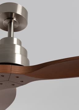 CREATE - Stille plafondventilator met technische ABS bladen 40W (Ø132cm) - Geen licht - Controller voor wandmontage +Afstandsbediening - 6 snelheden - Programmeerbaar - WIND STYLANCE — thumbnail 5