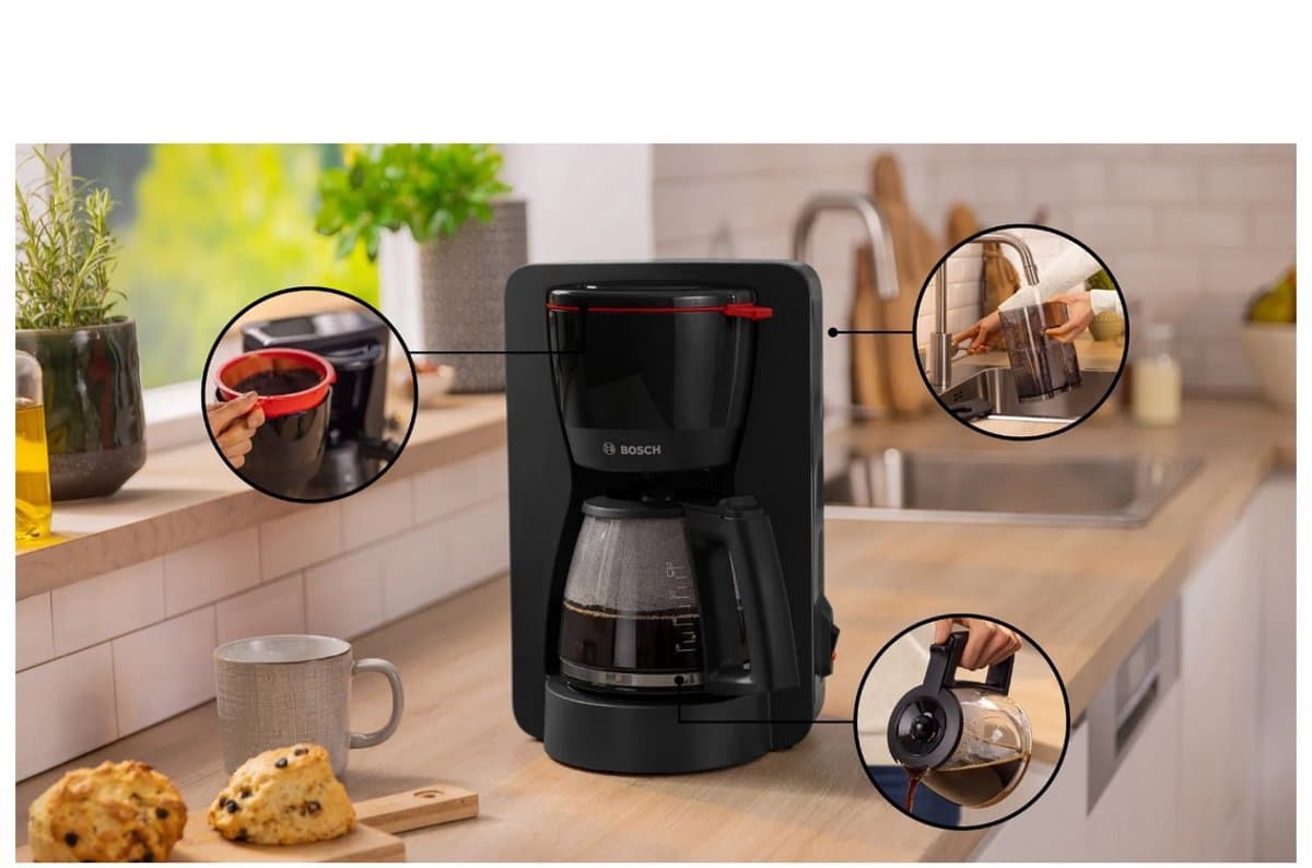 Bosch TKA6A043 ComfortLine - Koffiezetapparaat - Zwart — afbeelding 1