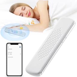 Slaapsprekers - Slaapkussenluidspreker - Onderkussen Bluetooth Speaker - Mini-slaaphulpmiddel - Botgeleiding Technologie - Bluetooth-luidspreker - Witte Ruis - Timer - 20 Uur Speeltijd - Met volumeregeling - Geschikt voor diepe slaap - Wit — thumbnail 5