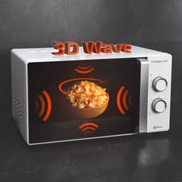 Magnetron - Oven - Snel Opwarmen - 3Dwave Technologie - 23L Capaciteit - Zwart — thumbnail 2
