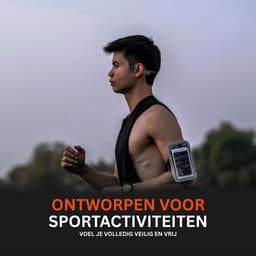 CLVP® Bone Conduction Headphone - Koptelefoon voor Activiteiten - Draadloos - Bleutooth - Zwart — thumbnail 3