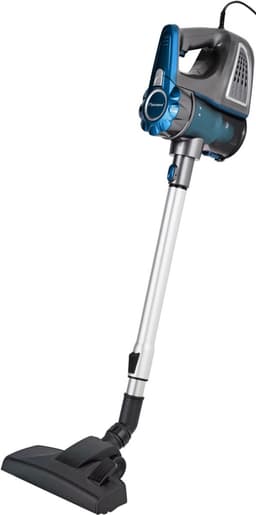 Bestron Steelstofzuiger - AVC800 - Stofbak 0,6L - Bereik 6,5m - 600W - Blauw/grijs - 5 jaar garantie — thumbnail 1