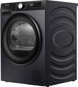 Hisense DH3S902BBCC - Condensdroger - 9 kg - Vrijstaand - Voorbelading - Warmtepomp - Zwart - Draaiknop - TouchControl - 63 dB(A) - Ion Refresh - Allergy Care - Auto Dry — thumbnail 5