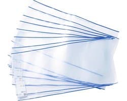 Boekenvelop Set - Boekbeschermers Folie - Boeken Beschermen - Extra Lange Maat - 20x52cm - Transparant