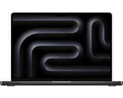 Apple MacBook Pro 2026 - 14 inch - M5 Max 18-core CPU - 32-core GPU - 36GB RAM - 2TB SSD - Qwerty - Zwart
