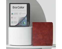 PocketBook Era Color + Bruin Hoesje - Shell Cover - Voordeelbundel