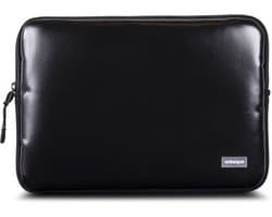 MacBook Neo 13 inch hoes van gerecycled materiaal (duurzaam) - Zwarte laptop sleeve/case voor nieuwe MacBook Neo (2026)