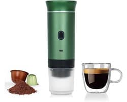 Draagbare koffiemaker, 3-in-1 koffiezetapparaat, mini elektrische koffiezetapparaat voor kampeerders, pendelaars en koffieliefhebbers