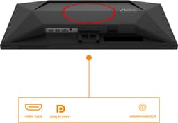AOC G4 24G4ZRE - Full HD IPS Gaming Monitor - Esports - 240hz - 260hz Overclock - 24 inch — thumbnail 5