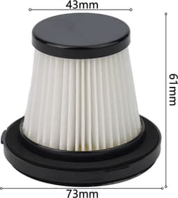 Hepa Filter Geschikt voor Tocmoc T200/T185 Moosoo - Zedar S600 2X Originele Stofzuiger Accessoires Vervanging Filter Handheld Draadloze Stofzuiger — thumbnail 4