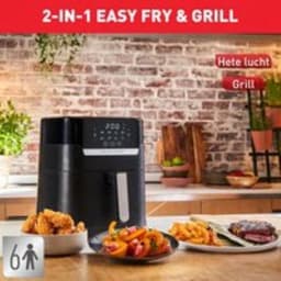 Easy Fry & Grill Precision EY5058 2-in-1 heteluchtfriteuse en grill, digitaal display, XL capaciteit: 4,2 L, 8 automatische programma's, Incl. grillrooster — thumbnail 4