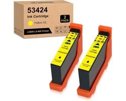 Compatibele Gele Inktcartridges voor Primera LX900 LX900E Printer (2 stuks)
