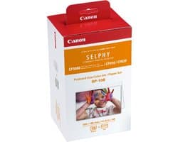 Canon RP-108 - Instant fotopapier - Inkt/papierset - Voor SELPHY CP-printers - Origineel - 10 x 15 cm formaat - 108 sheets