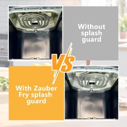 2 stuks Spatbeschermer voor airfryer - herbruikbare accessoires - geschikt voor Ninja AF300 airfryer — thumbnail 2