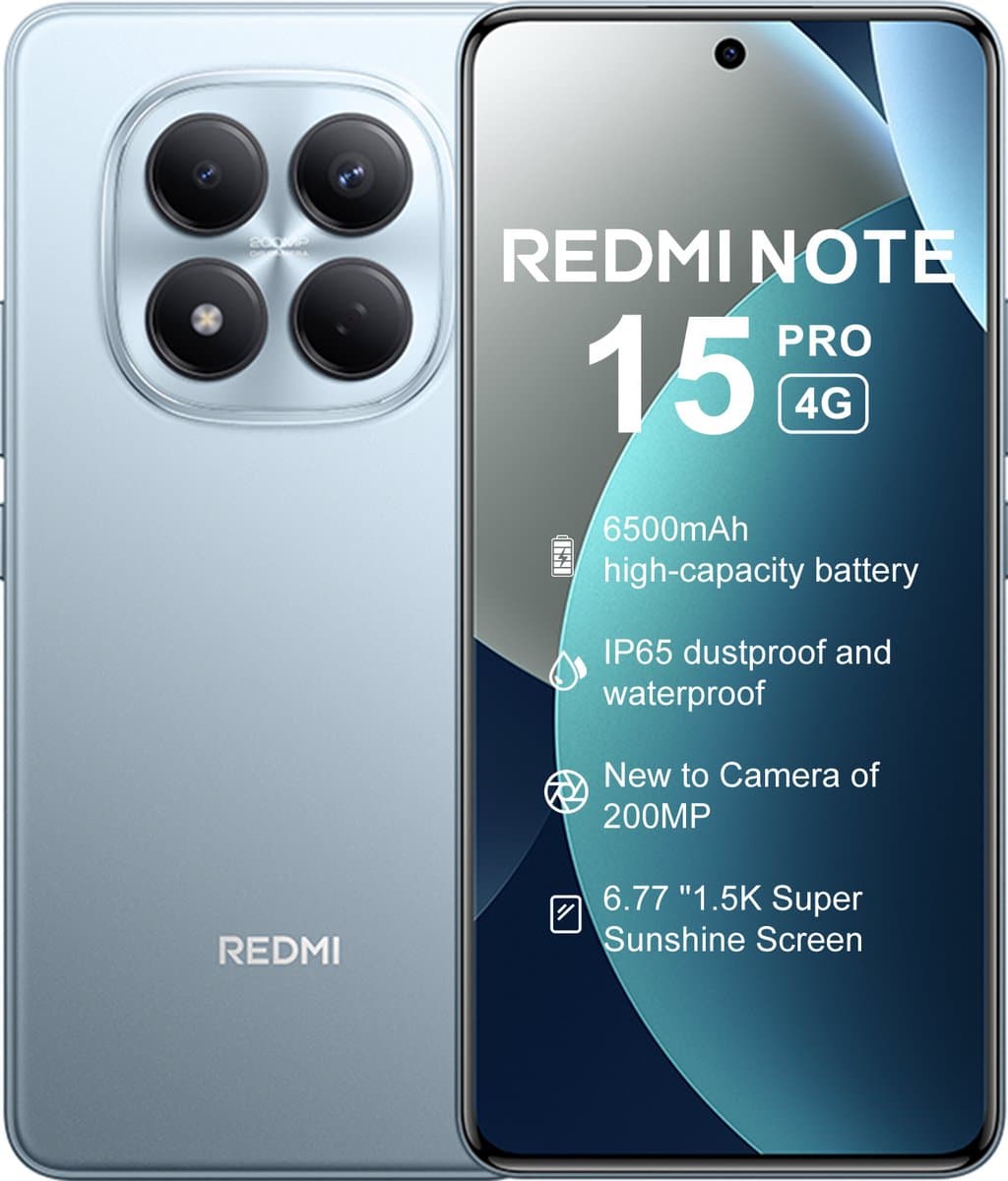 Smartphone-REDMI Note 15 Pro-8GB+256GB-Ijsblauw — afbeelding 1