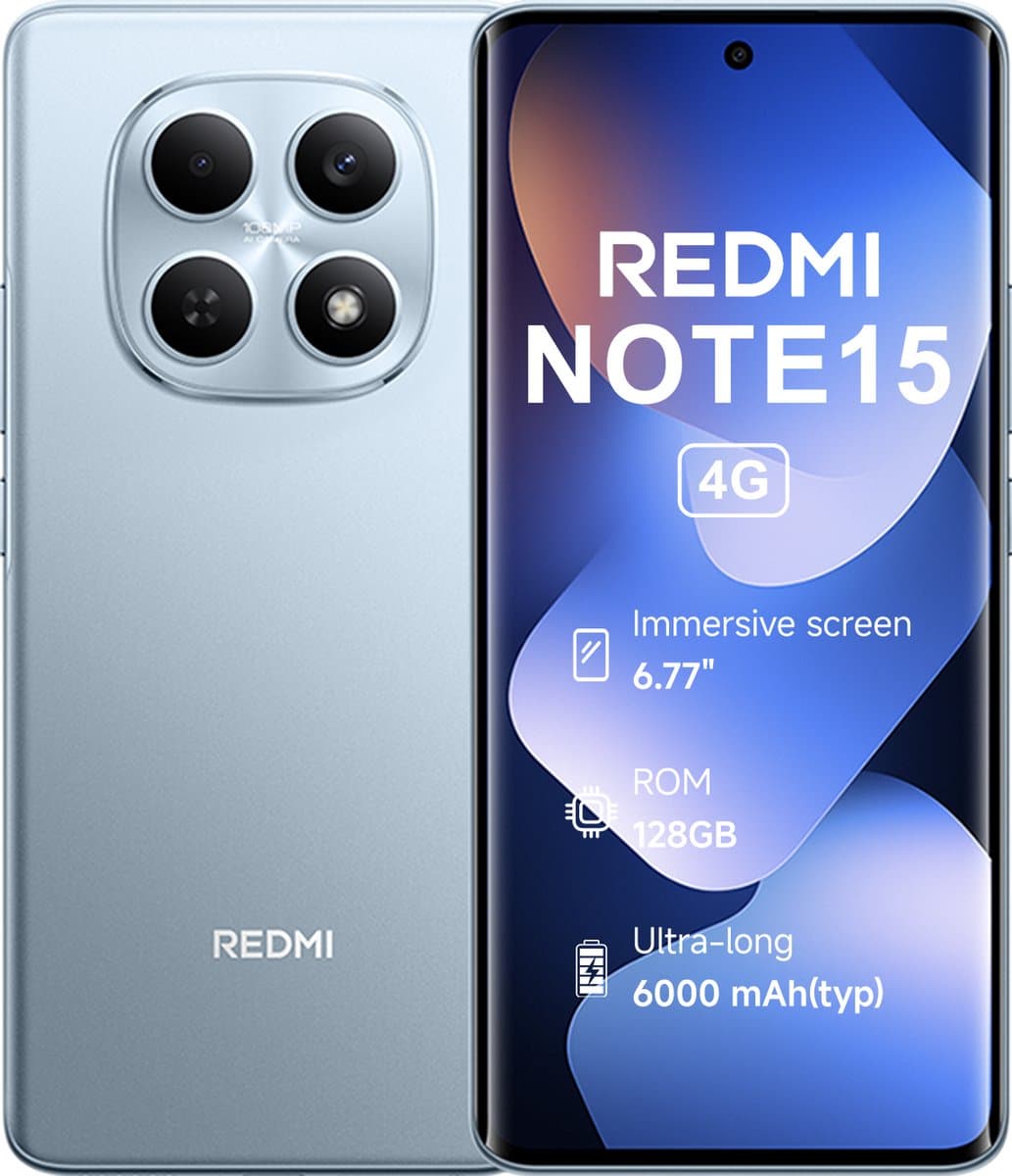 Smartphone-REDMI Note 15-6GB+128GB-Ijsblauw — afbeelding 1
